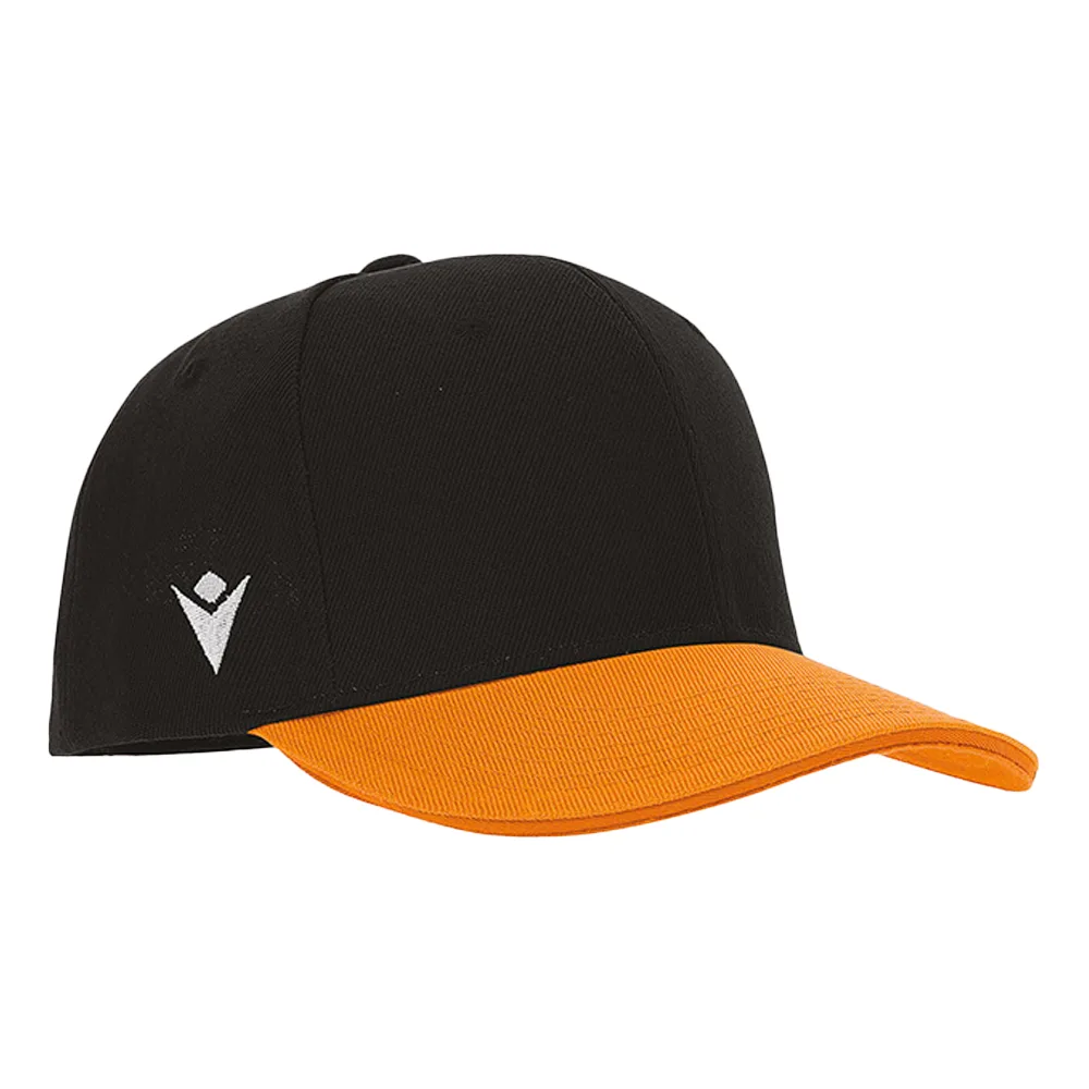 Sapca Macron Pepper, Negru / Portocaliu - imagine 1