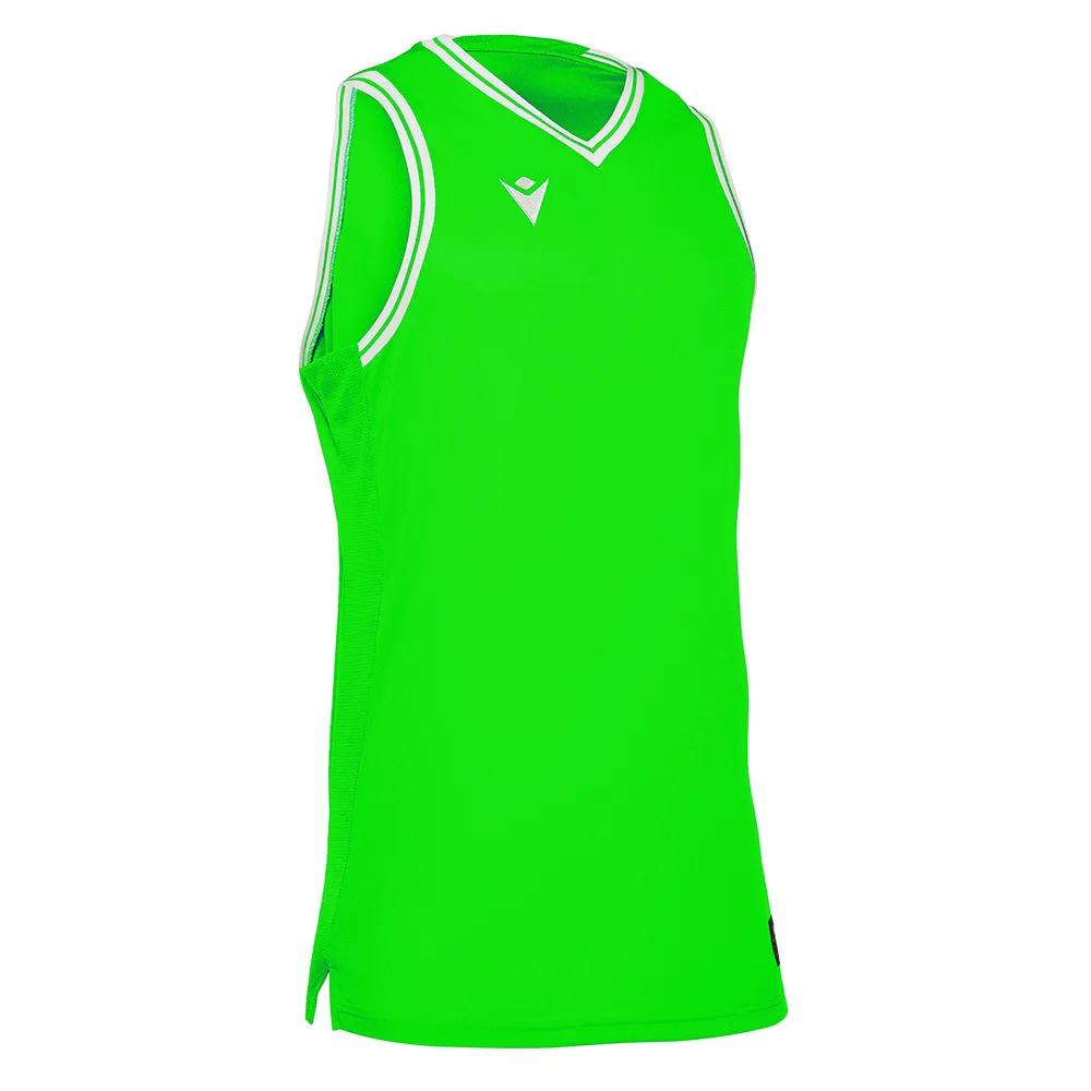 Tricou baschet Macron Freon, Verde / Alb - imagine 1