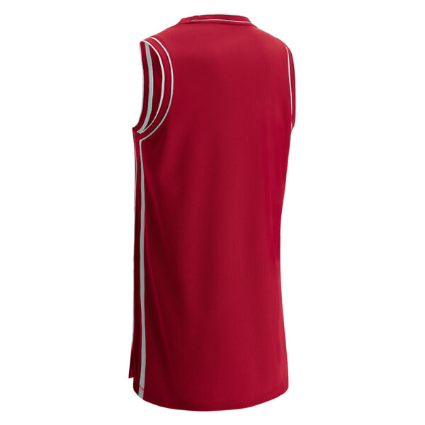 Tricou baschet Macron Plutonium Eco, Rosu / Alb - imagine 3