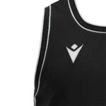 Tricou baschet Macron Plutonium Eco, Negru / Alb - imagine 5