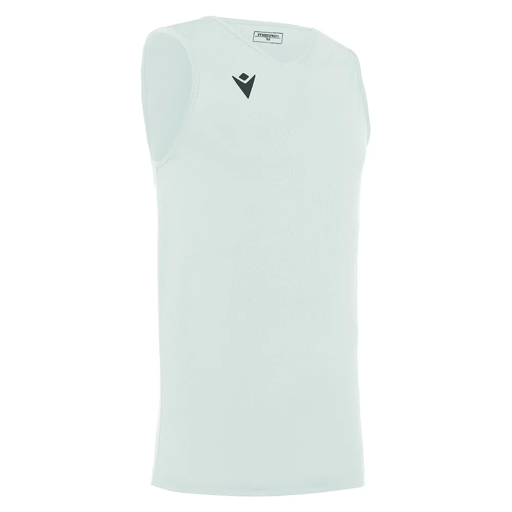 Tricou baschet Macron Deva, Alb - imagine 1