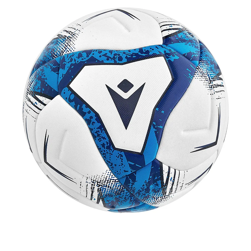 Minge fotbal Macron Tsunami XI, Alb / Albastru Royal (Nr. 5) - imagine 1