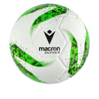 Minge fotbal Macron Solstice XI, Alb / Verde (Nr. 5)