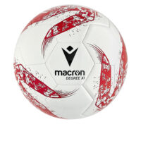Minge fotbal Macron Degree XI, Alb / Rosu (Nr. 4)