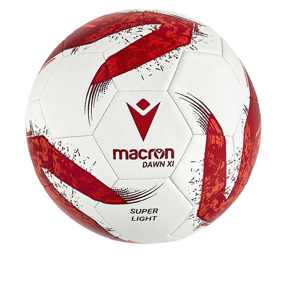 Minge fotbal Macron Dawn XI, Alb / Rosu (Nr. 4) - imagine 1