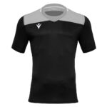 Tricou rugby Macron Jasper, Negru / Gri - imagine 2