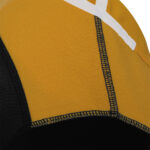 Tricou rugby Macron Jasper, Negru / Galben Chihlimbar - imagine 5