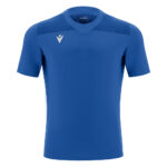 Tricou rugby Macron Peridot, Albastru Royal - imagine 2