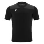 Tricou rugby Macron Peridot, Negru / Gri inchis - imagine 2
