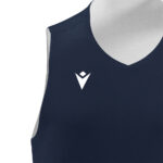 Tricou reversibil baschet Macron Idaho, Bleumarin / Alb - imagine 5