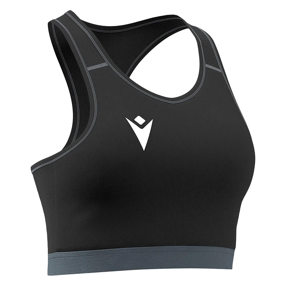 Top sport Macron Fiona, Negru - imagine 1