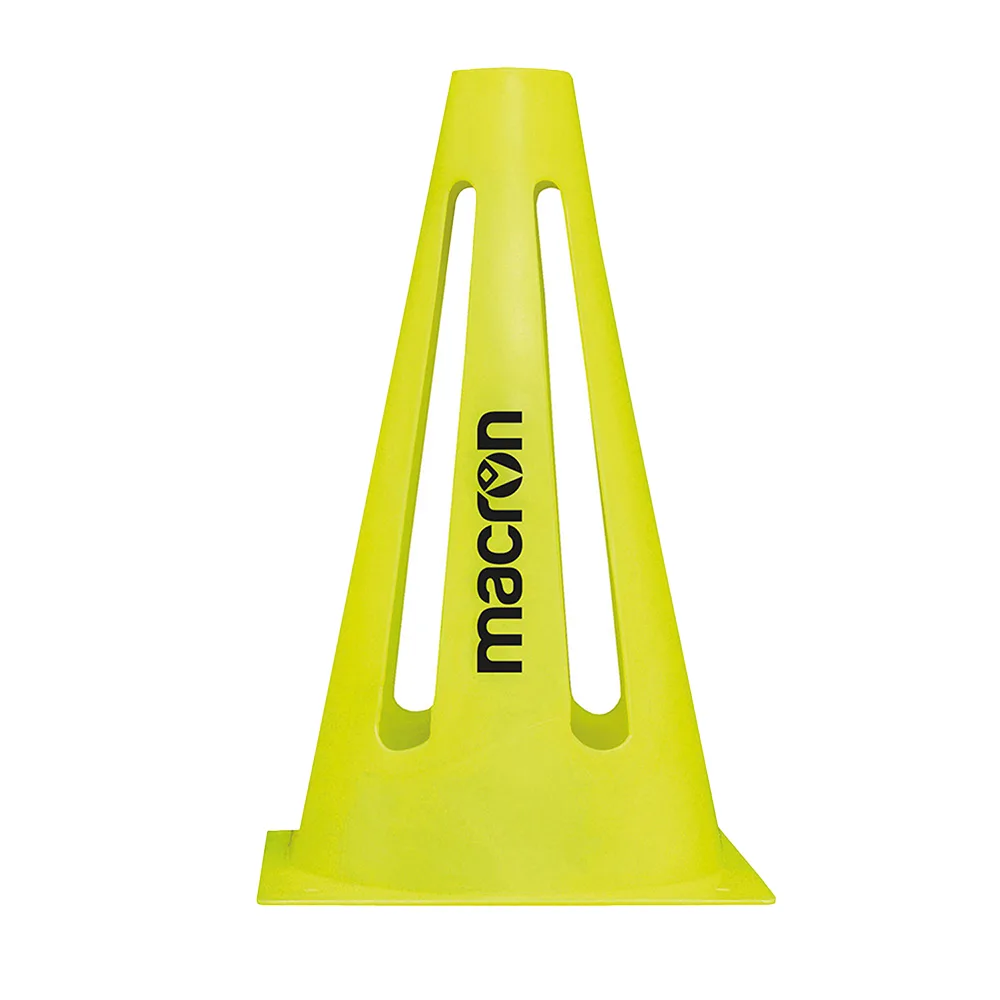 Con flexibil antrenament Macron, Galben Fluo (23 cm) - imagine 1