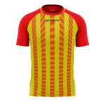 Tricou sport Givova Tratto, Rosu / Galben - imagine 5