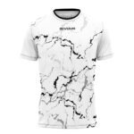 Tricou sport Givova Grafite, Alb / Negru - imagine 4