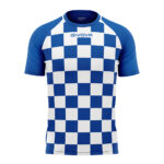 Tricou sport Givova Dama, Alb / Albastru Royal - imagine 3