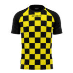 Tricou sport Givova Dama, Galben / Negru - imagine 3