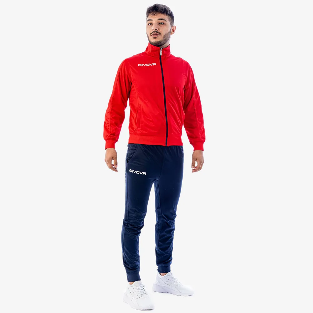 Trening Givova Torino, Rosu / Bleumarin - imagine 1