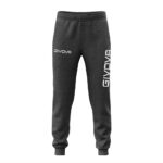 Pantaloni lungi Givova King Felpa, Gri - imagine 3