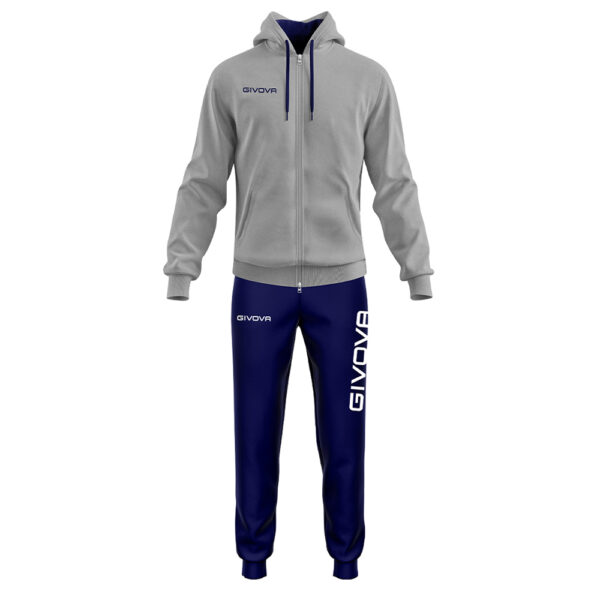 Trening Givova Poker, Gri / Bleumarin - imagine 5