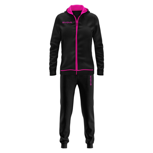 Trening dama Givova Star, Negru / Fuxia - imagine 5