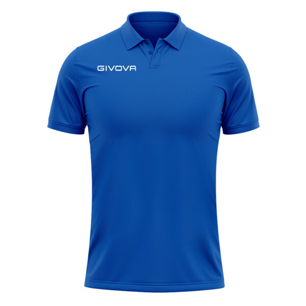 Tricou polo Givova Summer, Albastru Royal - imagine 4
