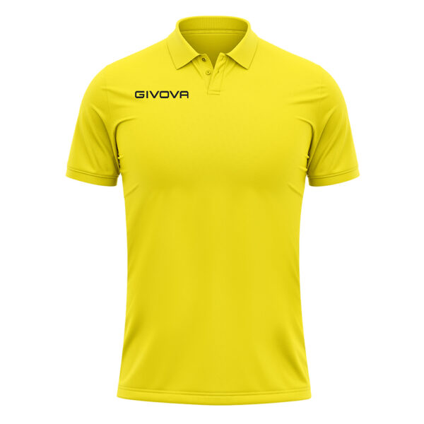 Tricou polo Givova Summer, Galben - imagine 4
