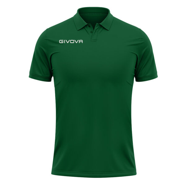 Tricou polo Givova Summer, Verde - imagine 4