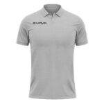 Tricou polo Givova Summer, Gri deschis - imagine 5