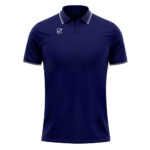Tricou polo Givova Action, Bleumarin / Alb - imagine 3