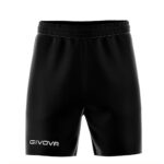 Pantaloni scurti Givova Street, Negru - imagine 2