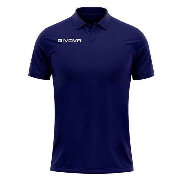Tricou polo Givova Pocket, Bleumarin - imagine 5