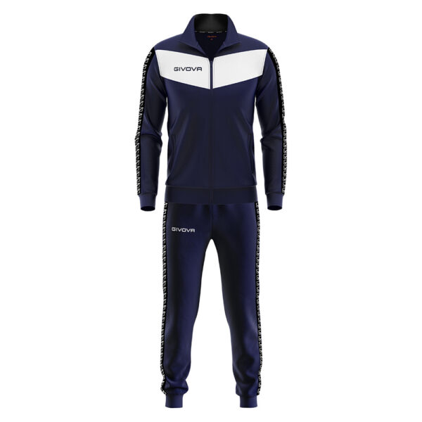Trening Givova Visa Band, Bleumarin / Alb - imagine 5