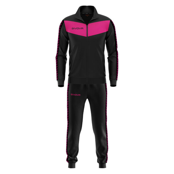Trening Givova Visa Band, Negru / Fuxia - imagine 5