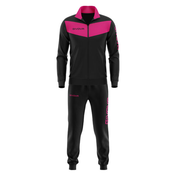 Trening Givova Visa Fluo, Negru / Fuxia - imagine 5