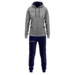 Trening dama Givova Donna, Gri / Bleumarin - imagine 5