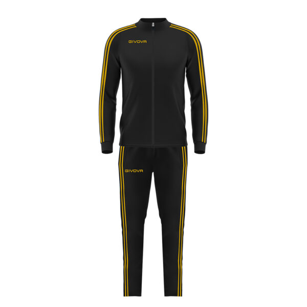 Trening dama Givova Summer, Negru / Auriu - imagine 5