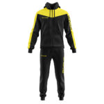 Trening Givova Roma cu gluga, Negru / Galben - imagine 5