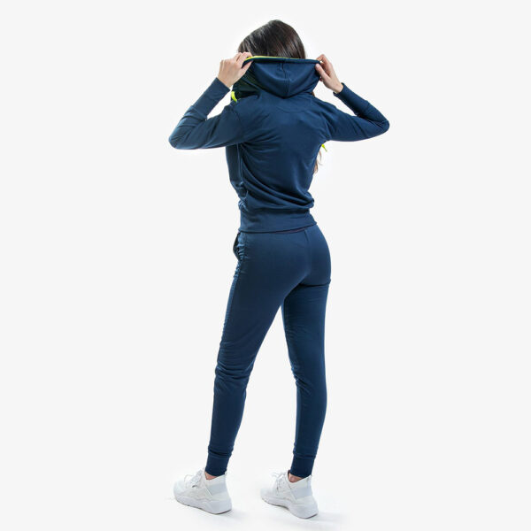 Trening dama Givova Lady, Bleumarin / Galben Fluo - imagine 2