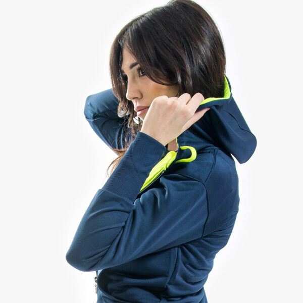 Trening dama Givova Lady, Bleumarin / Galben Fluo - imagine 3