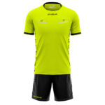 Set echipament arbitru Givova Flag, Galben Fluo / Negru - imagine 5