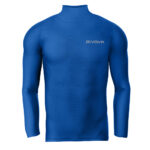 Bluza elastica Givova Corpus 3 Lupetto, Albastru Royal - imagine 4
