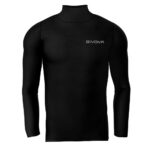 Bluza elastica Givova Corpus 3 Lupetto, Negru - imagine 3