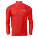 Bluza elastica Givova Corpus 3 Lupetto, Rosu - imagine 3