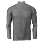 Bluza elastica Givova Corpus 3 Lupetto, Gri inchis - imagine 3