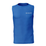 Maiou elastic Givova Corpus 1, Albastru Royal - imagine 3