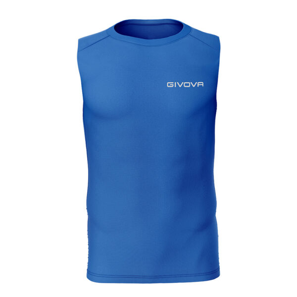 Maiou elastic Givova Corpus 1, Albastru Royal - imagine 3
