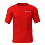 Tricou elastic Givova Corpus 2, Rosu - imagine 4