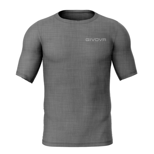 Tricou elastic Givova Corpus 2, Gri inchis - imagine 5