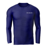 Bluza elastica Givova Corpus 3, Bleumarin - imagine 2