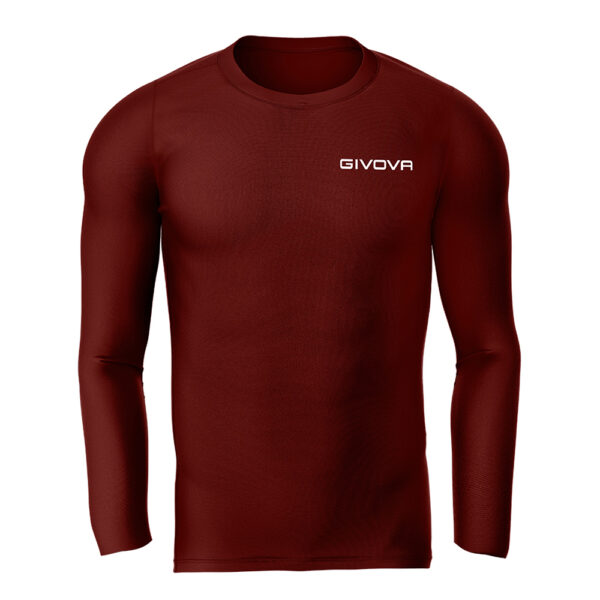 Bluza elastica Givova Corpus 3, Visiniu - imagine 5